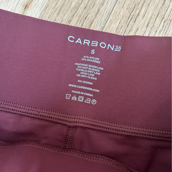 carbon38 tanjung sayang crochet legging mauve womens 7/8 - Picture 4 of 8